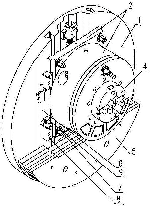 Turning jig device and manufacturing method dedicated to crankshaft