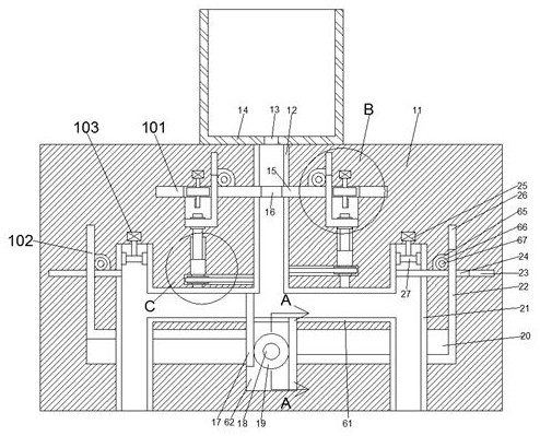 Long-life double-pipeline sewage discharge device