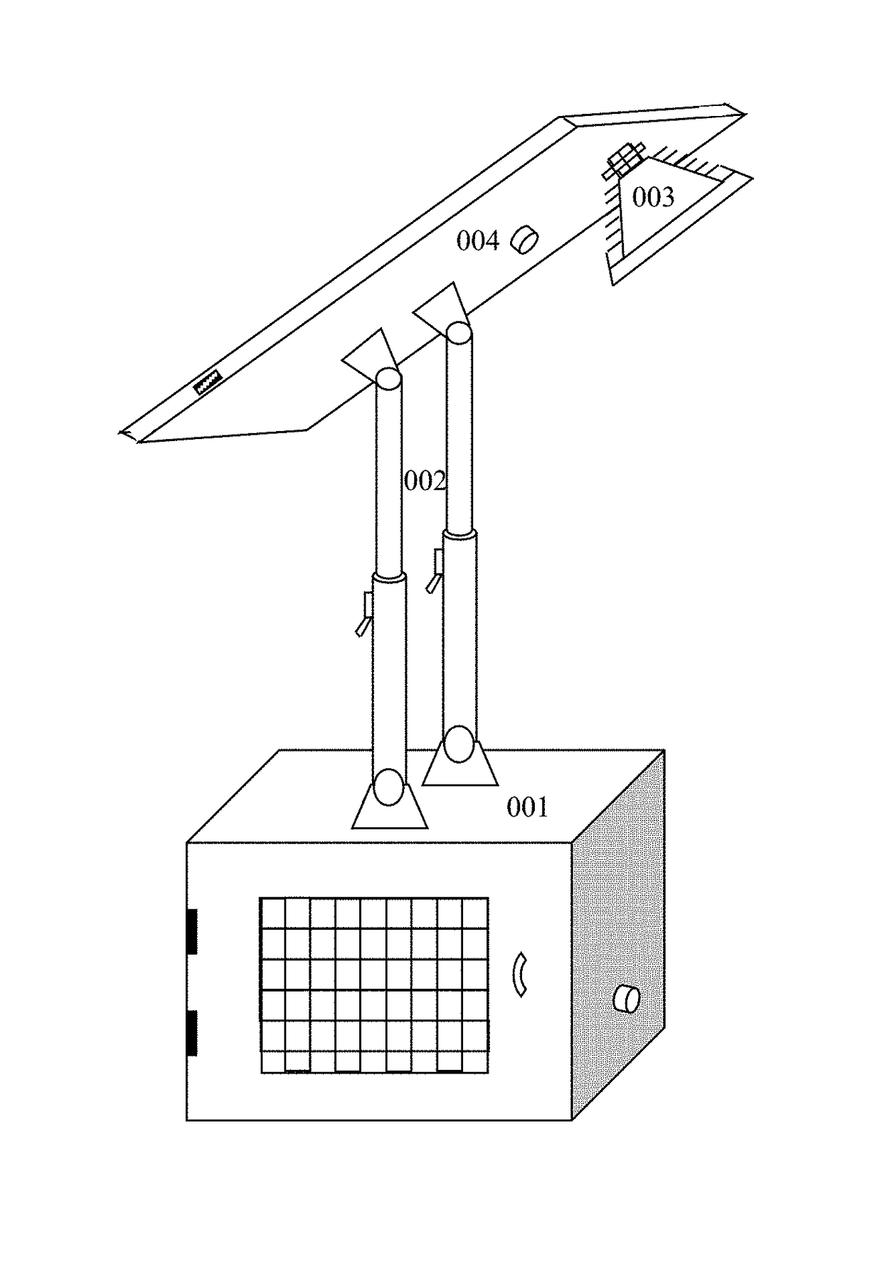 Portable lighting device with thermoelectric power source