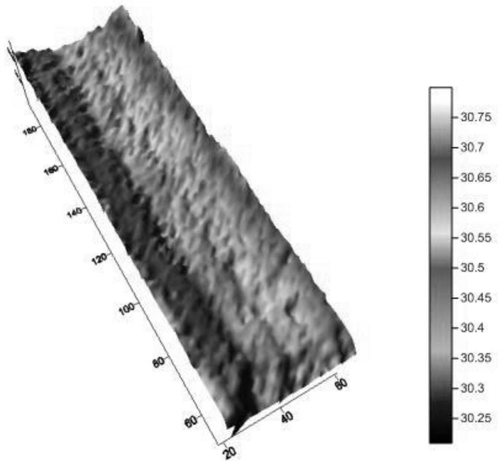 Calculation method for micro-crack thermally induced conductivity of hot dry rock mass