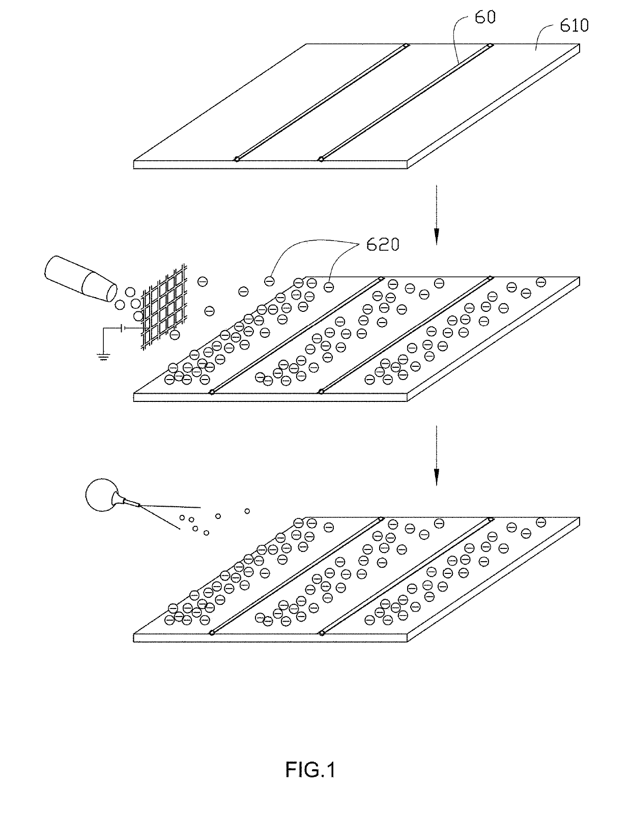 Method for detecting surface electric field distribution of nanostructures