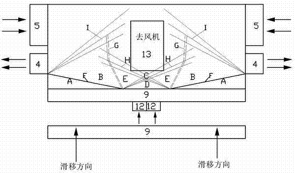 Opposite expansion wave superposition type self-driven supercharger