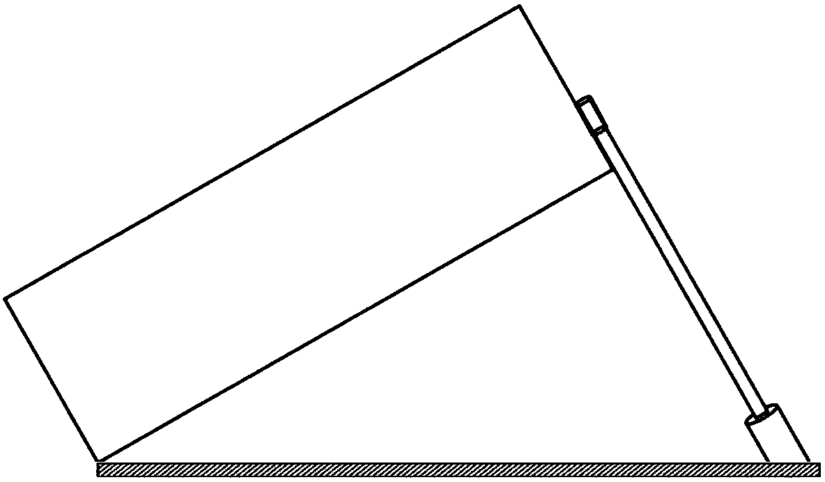 Foldable compartment and automatic-unloading trunk capable of preventing material unloading and lateral overturning