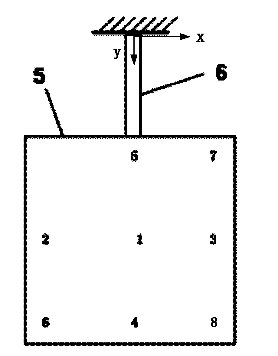 Method for measuring high energy laser energy parameter based on light pressure principle and apparatus thereof