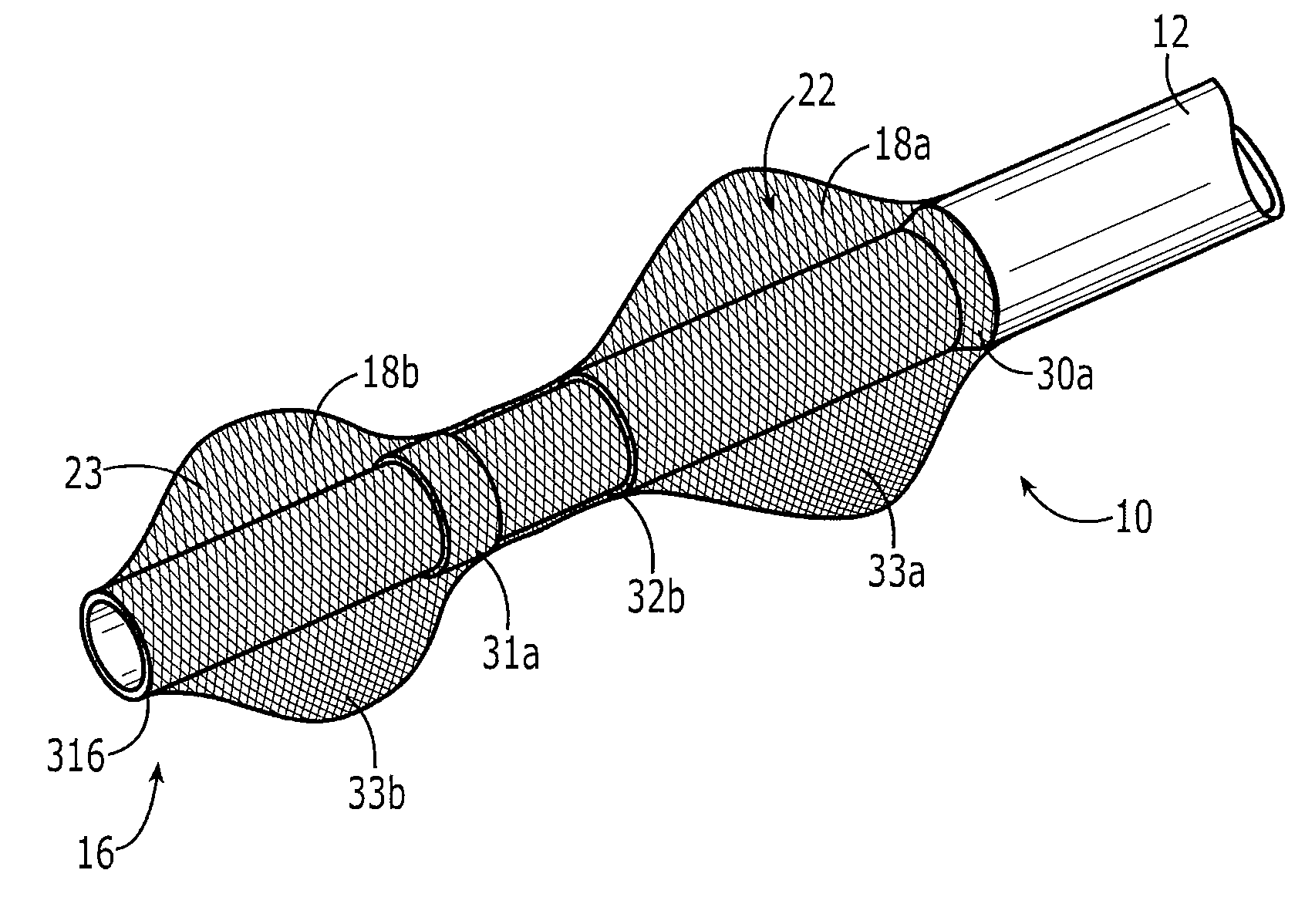 Lumen traversing device