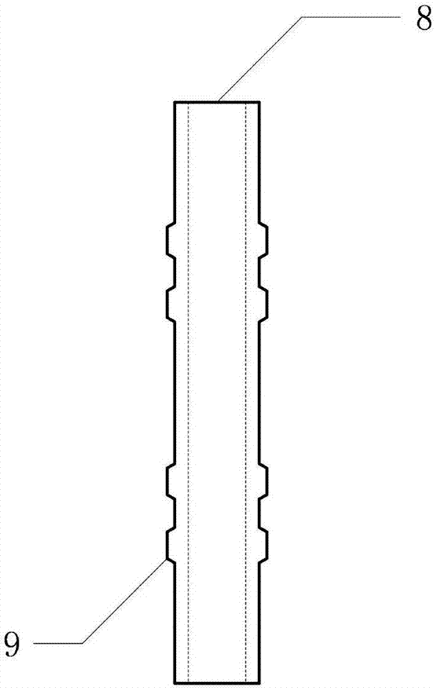 Anti-corrosion FRP full grouting sleeve and manufacturing method thereof