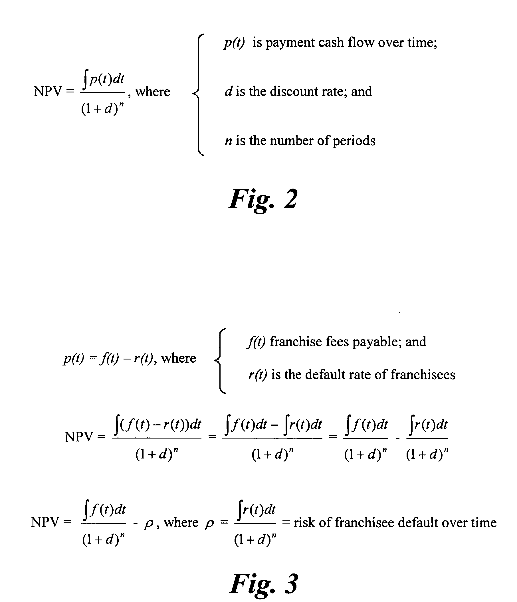 Method for maximizing the return on securitized franchise fee cash flow