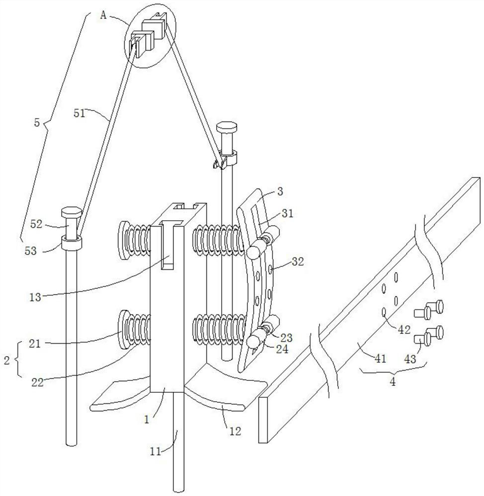 Anti-collision buffer device for traffic transportation protection facility