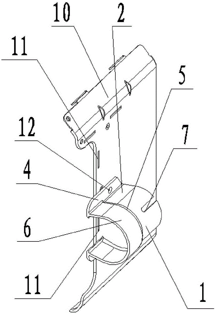 Waterproof capacitor installation device