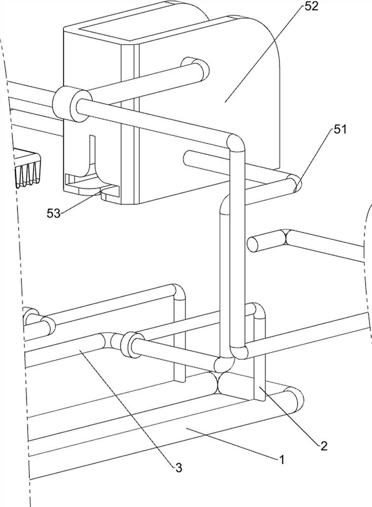 A washing board scraping machine