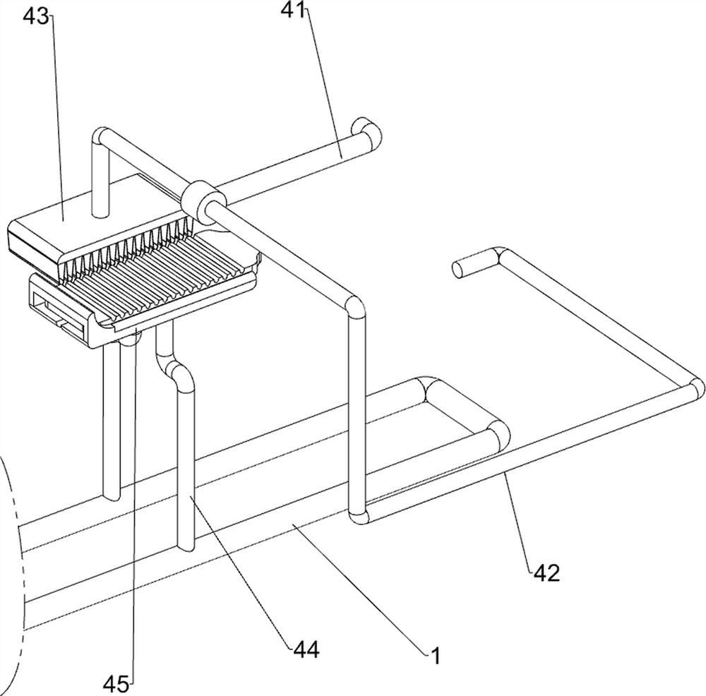 A washing board scraping machine