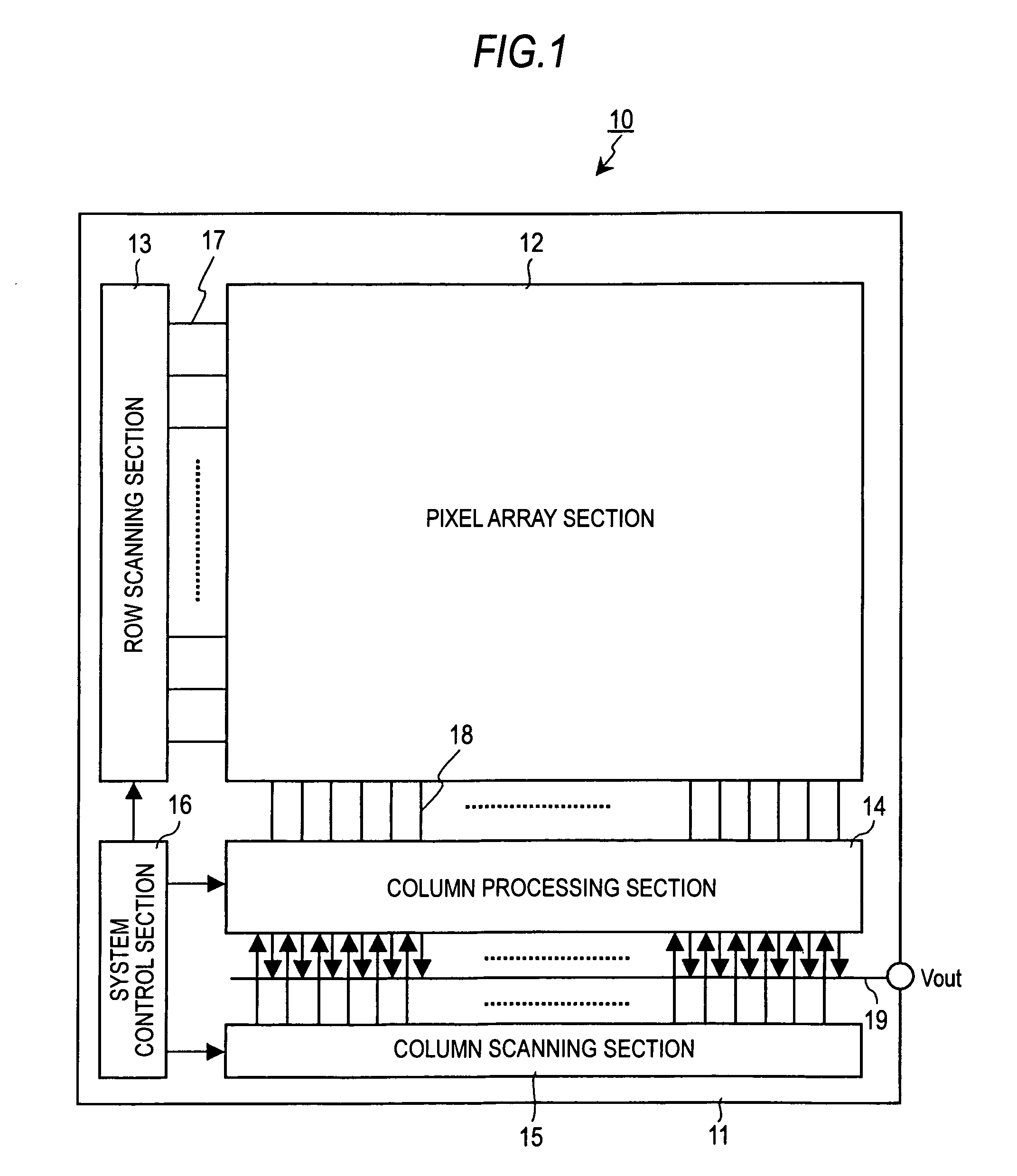 Solid-state imaging apparatus with plural readout modes, and electronic equipment