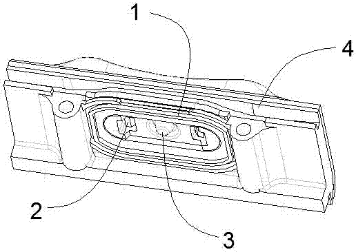 Waterproof side key structure and waterproof mobile phone with structure