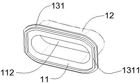 Waterproof side key structure and waterproof mobile phone with structure