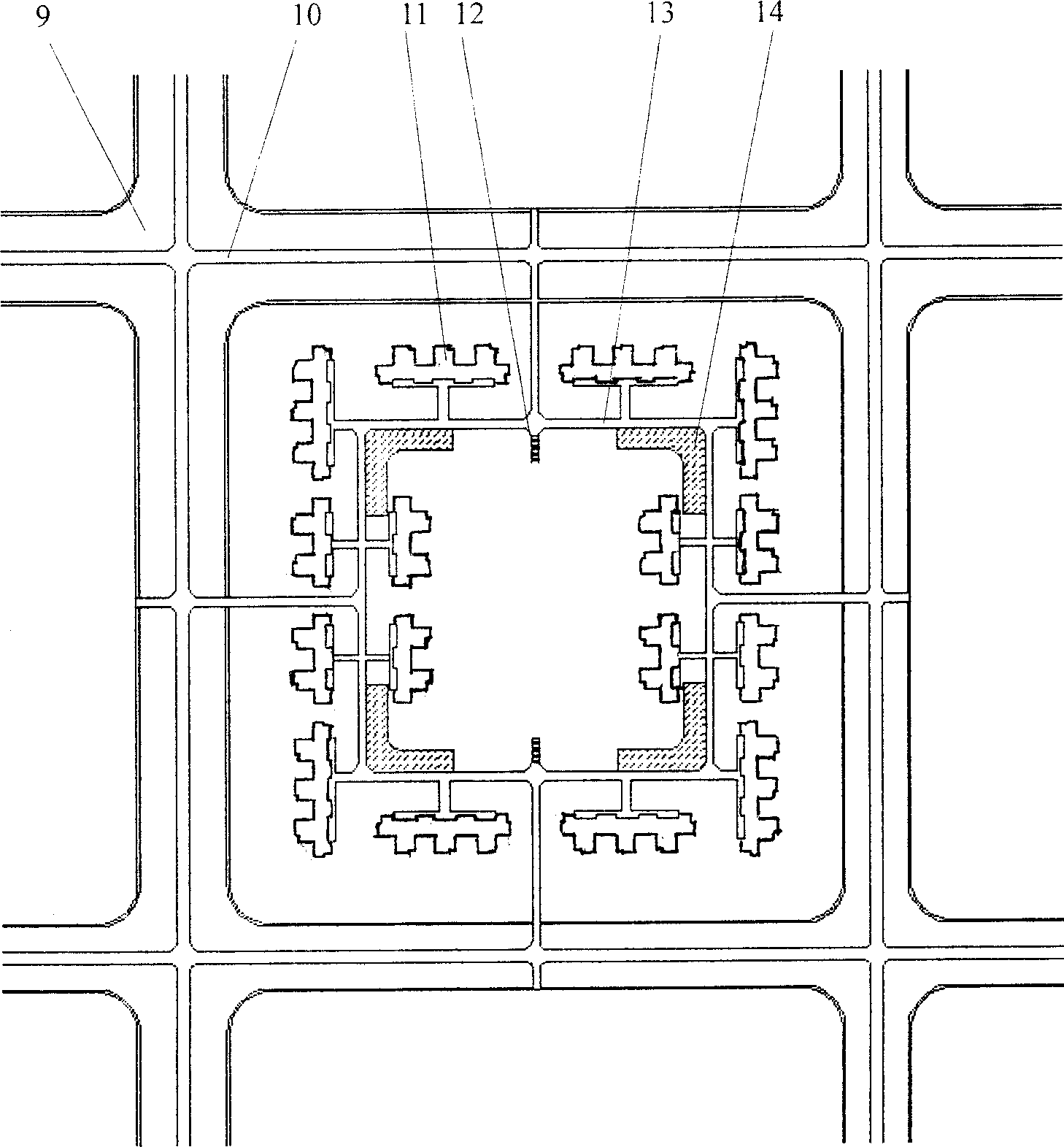 Few stopping, zero change, and convenient mounting rapid transit system