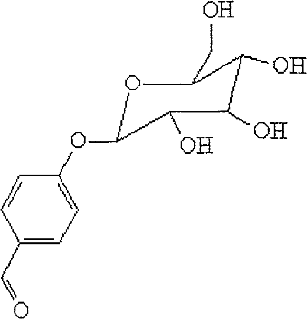 Use of parapheny for maldehyde-O-beta-D-allose pyranoside for treating neurogenic pain