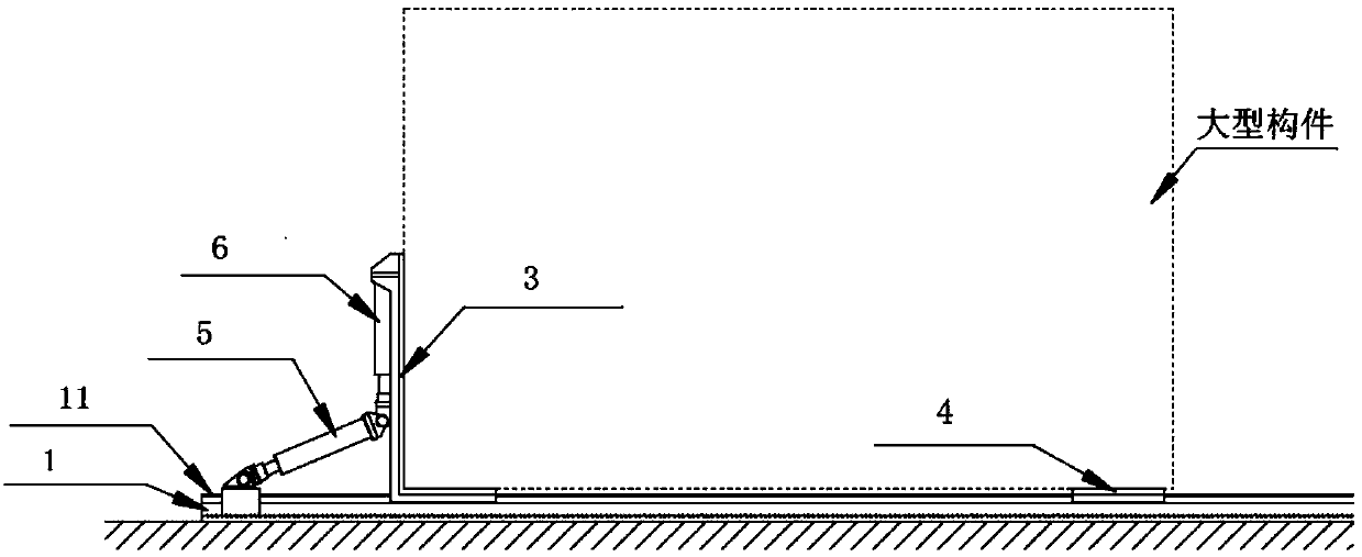 A large component translation device and method