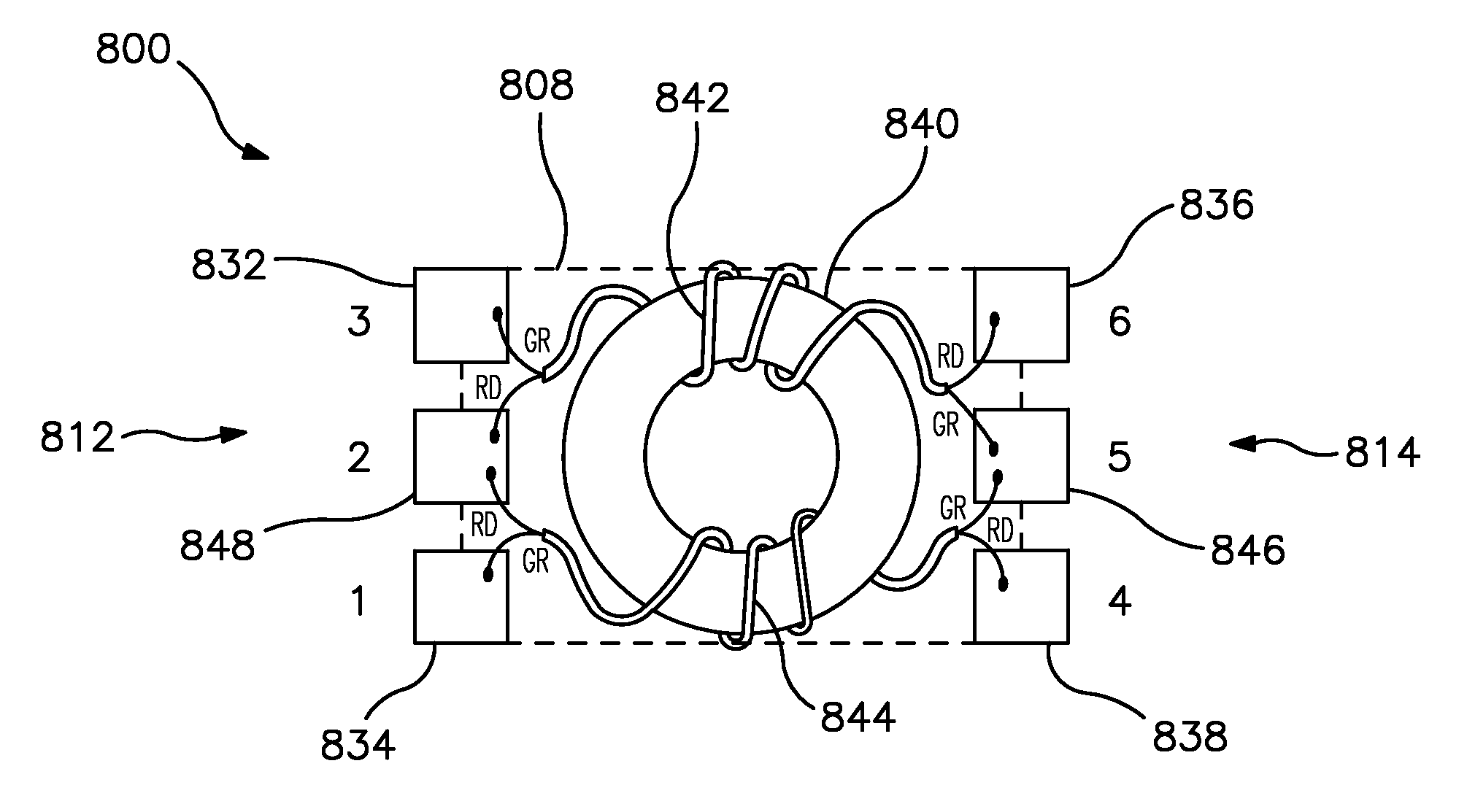 High-impedance DC-isolating transmission line transformers