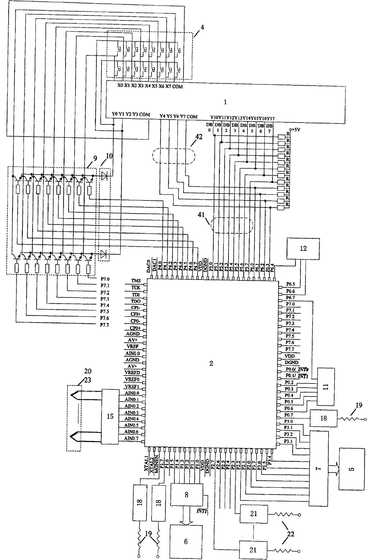 Full-automatic injecting blowing plastic hollow molding machine control device and cybernation method thereof