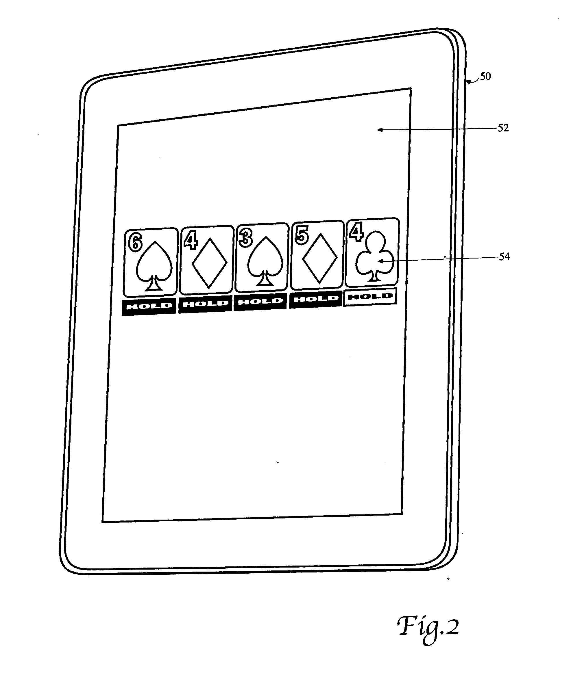 Video poker game with player hand disqualification