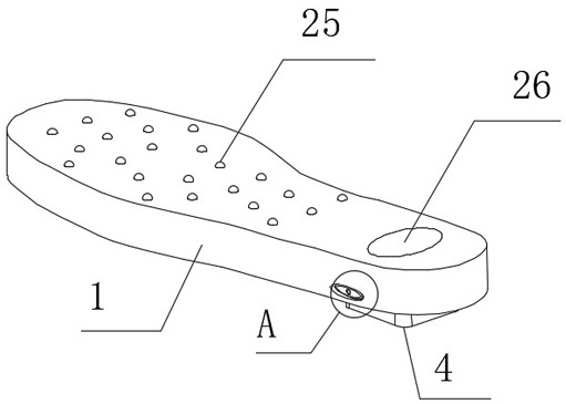 Bamboo vinegar antibacterial magnetic therapy insole