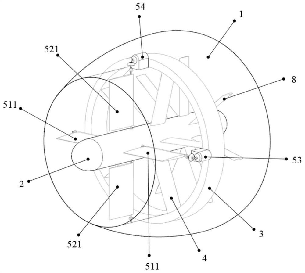 Shaftless pump jet vector propulsion device