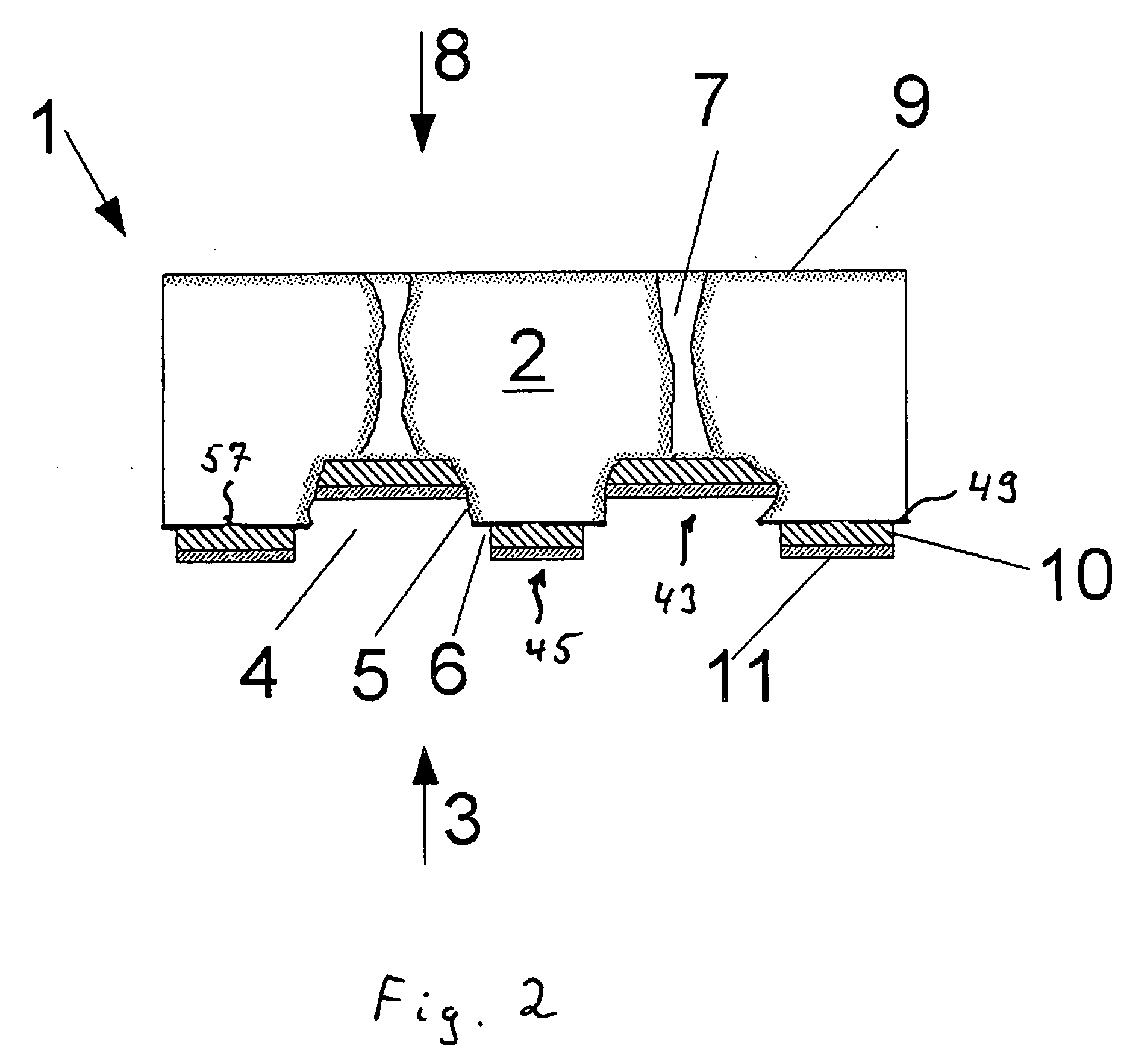 Rear contact solar cell and method for making same