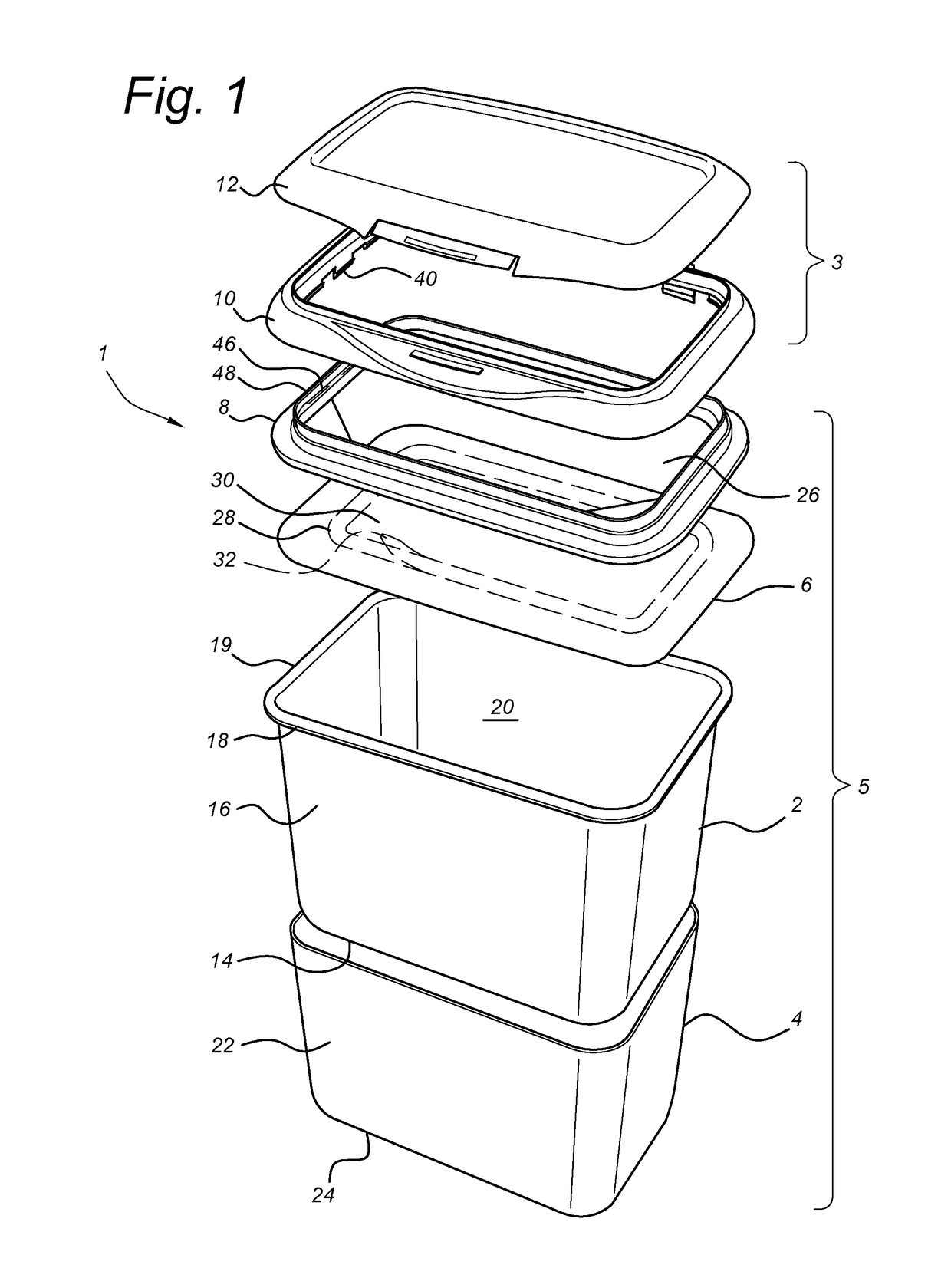 Package With Two-Part Hinge