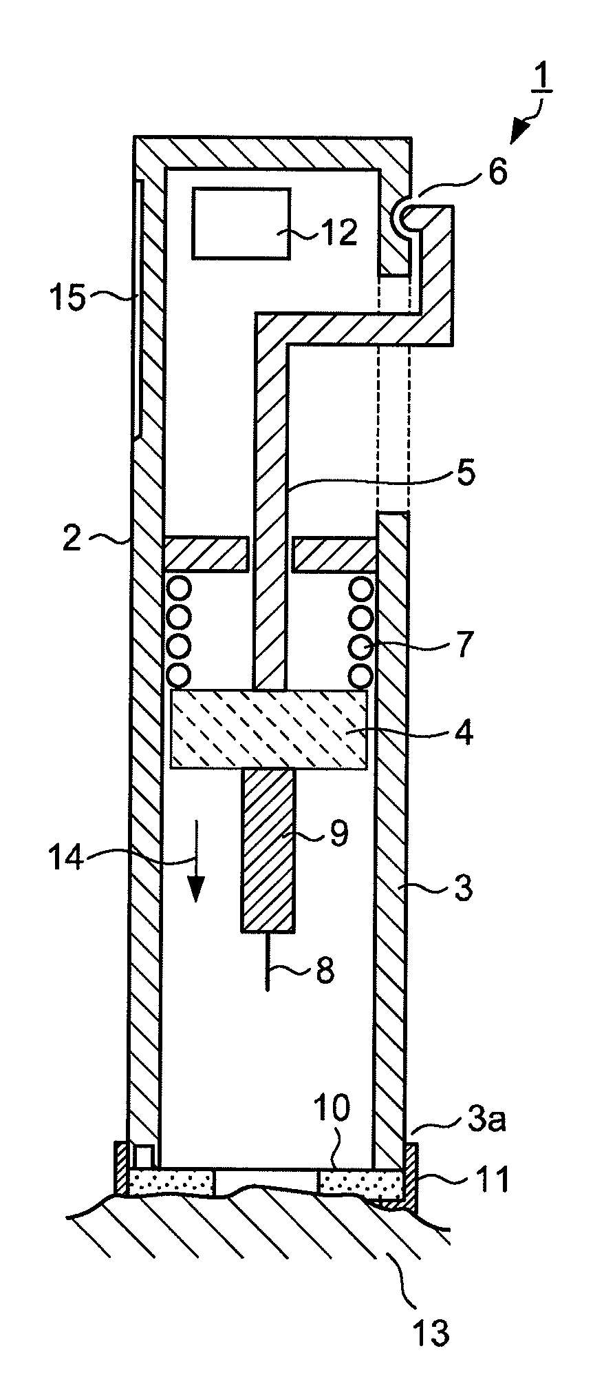 Blood test device