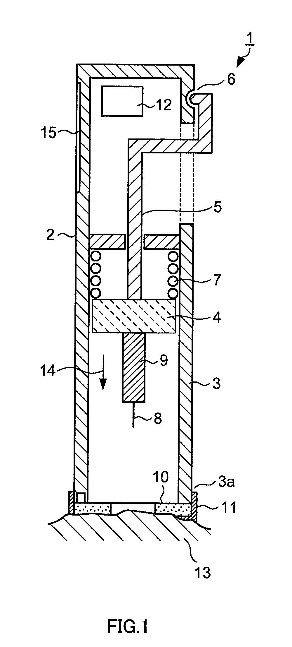 Blood test device