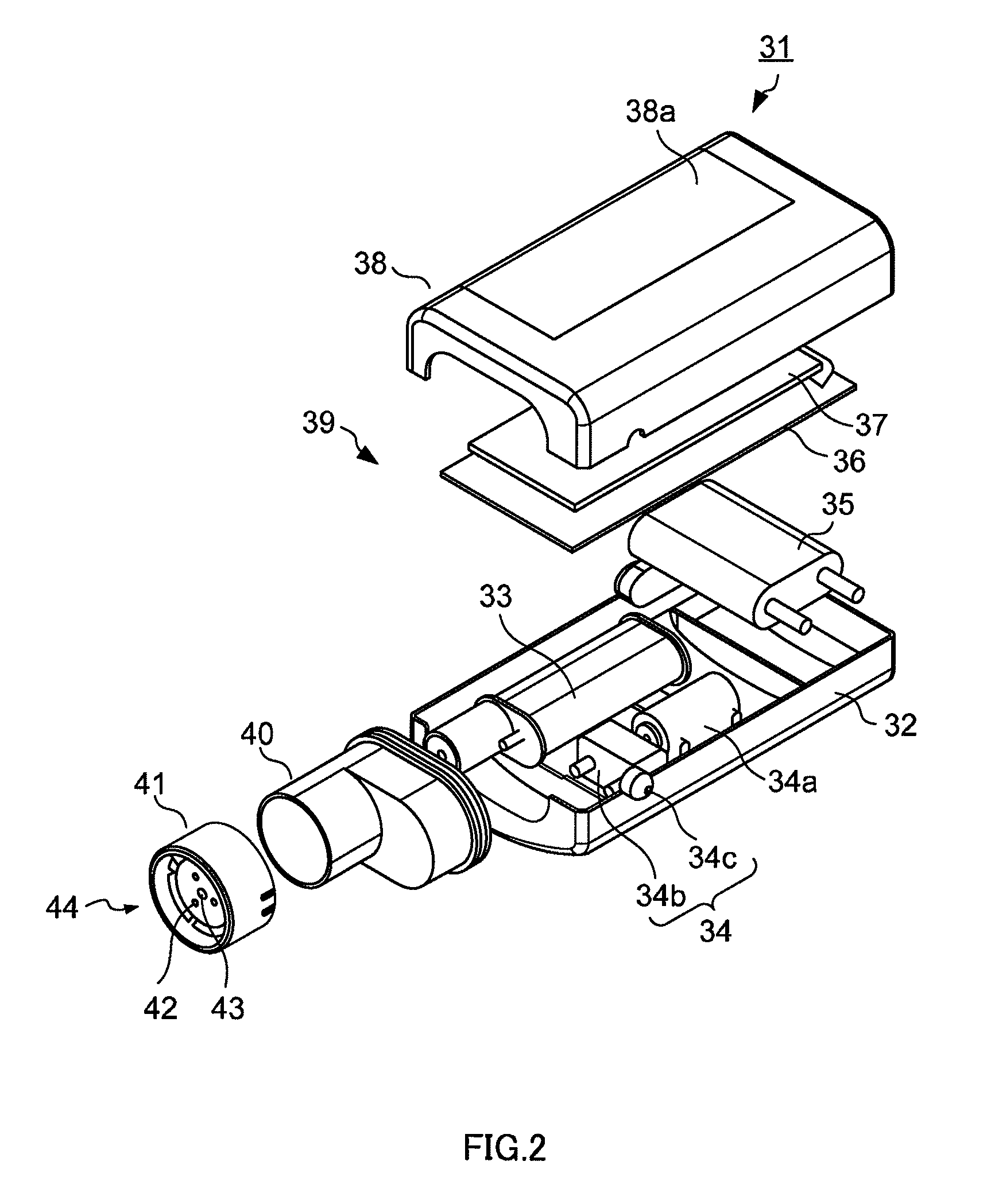 Blood test device