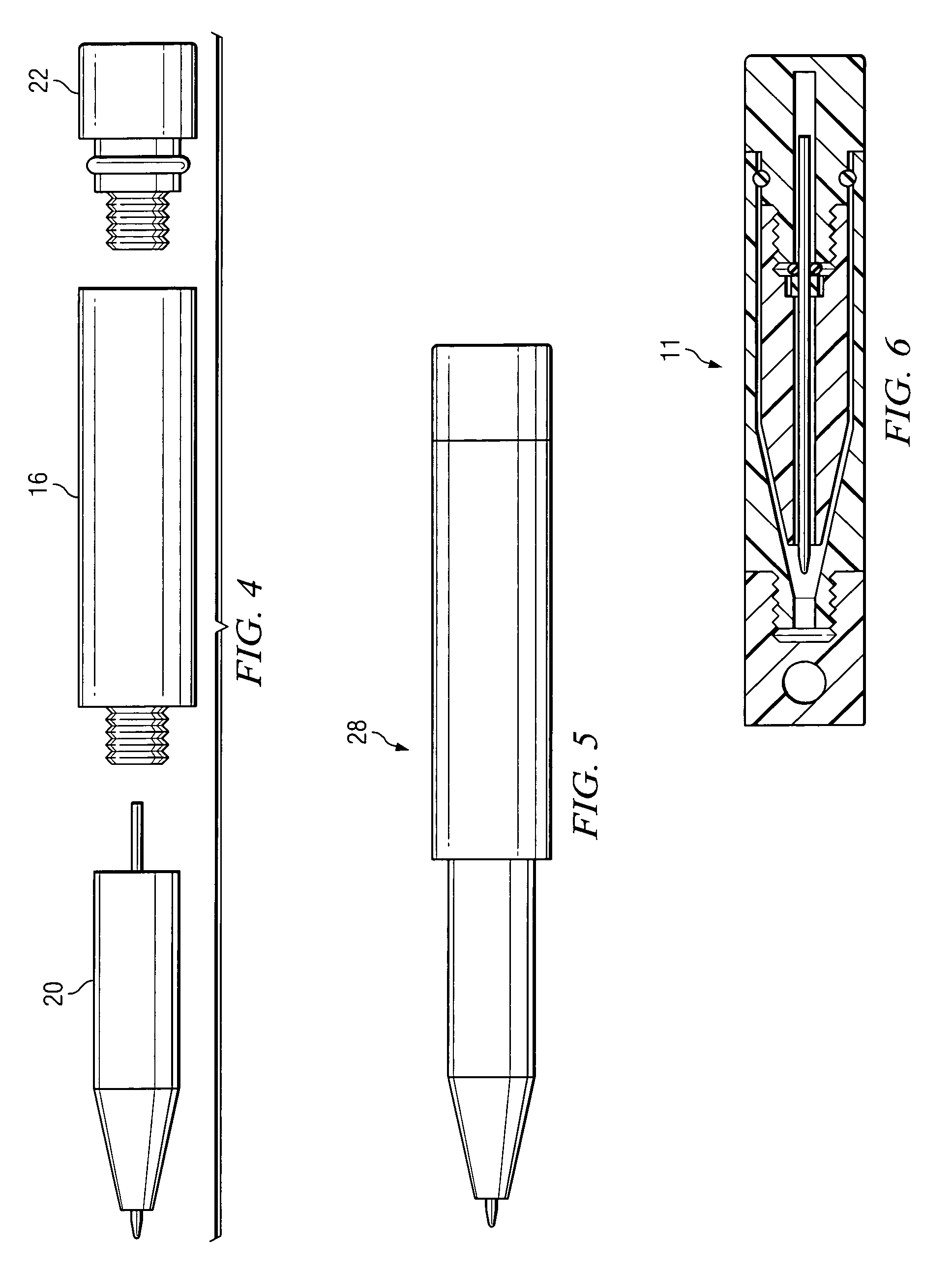 Convertible multi-use writing instrument