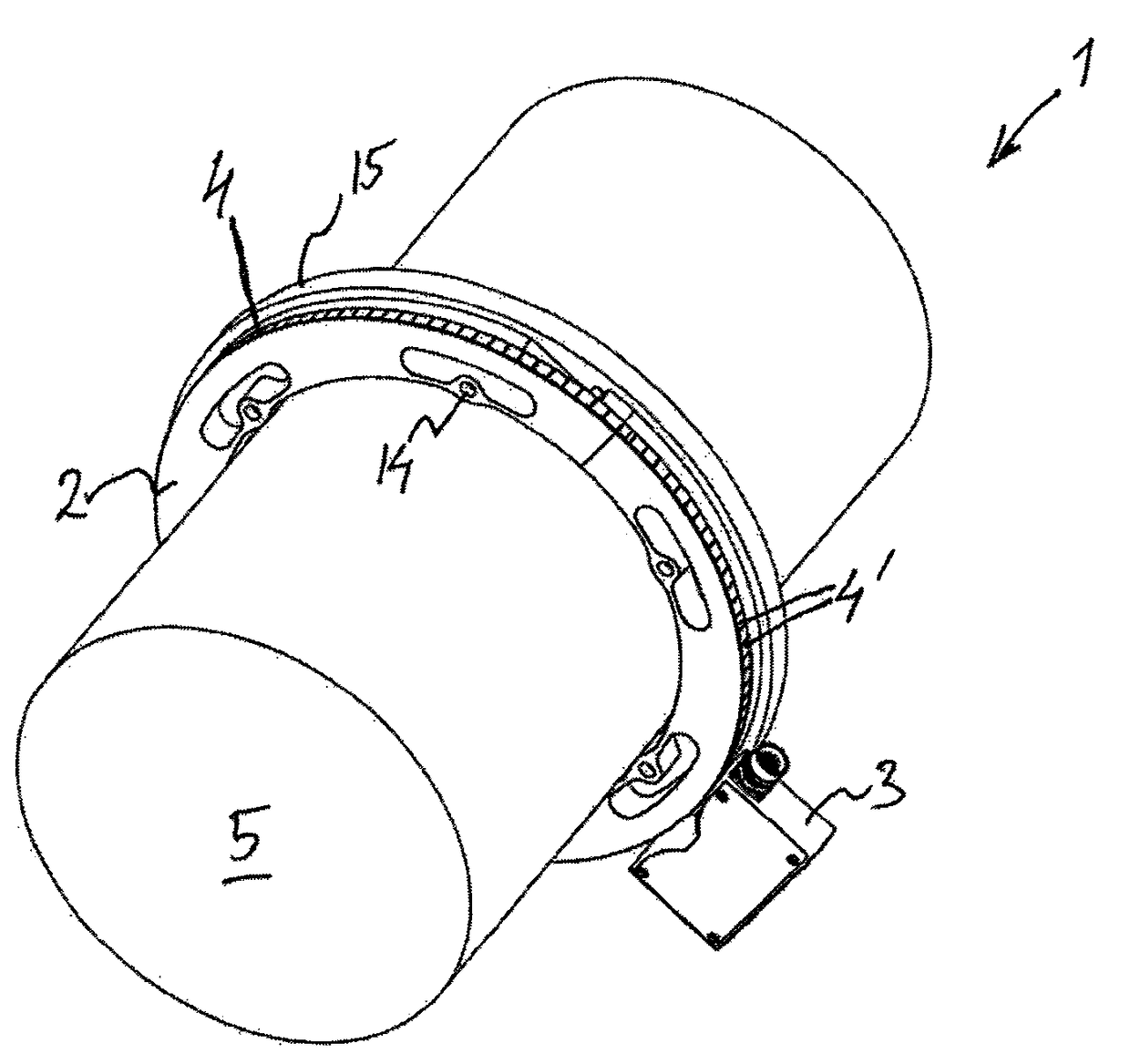 Sensor head for an encoder