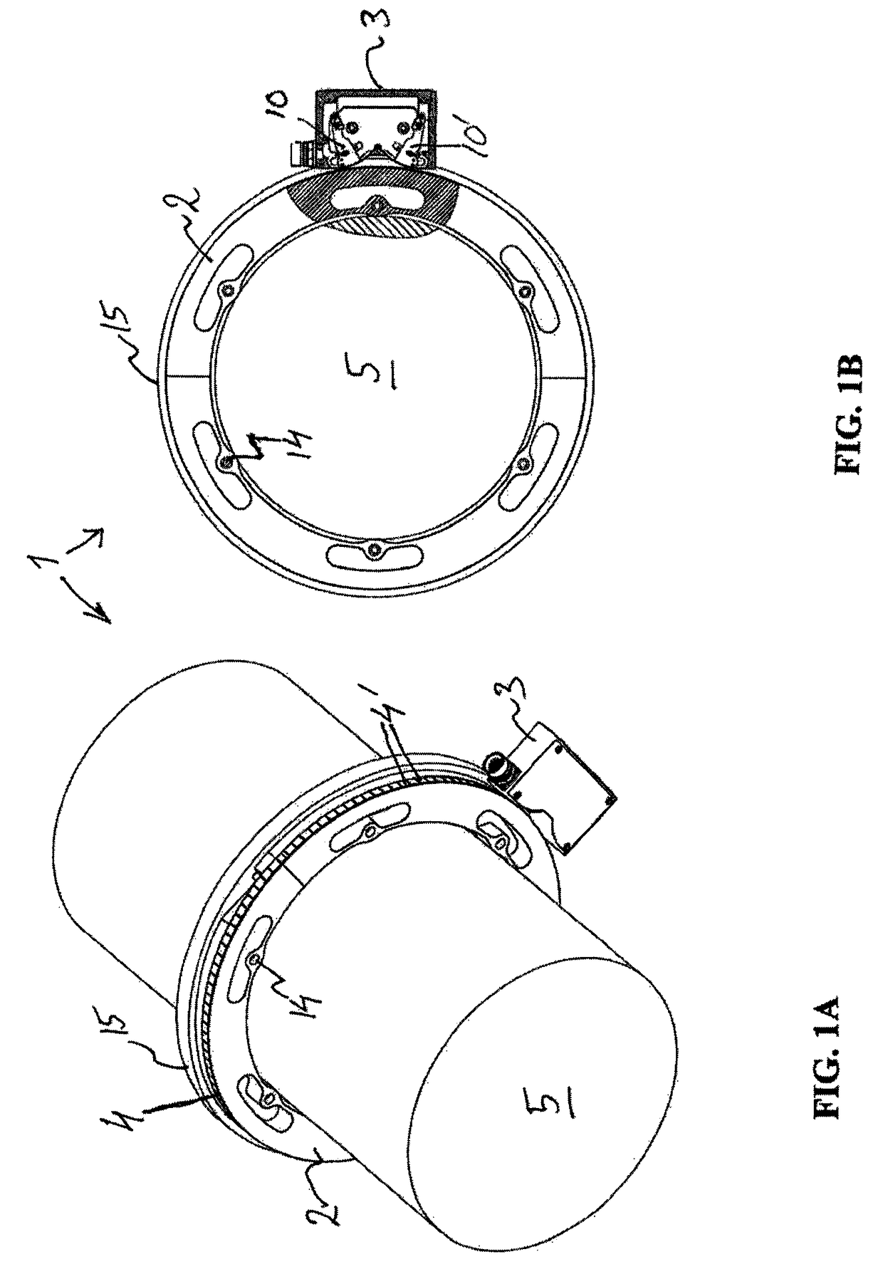 Sensor head for an encoder