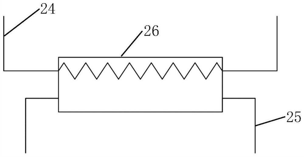 Heat storage device for tower type photo-thermal power station