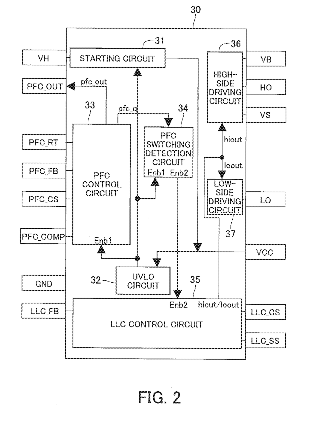 Switching power supply device