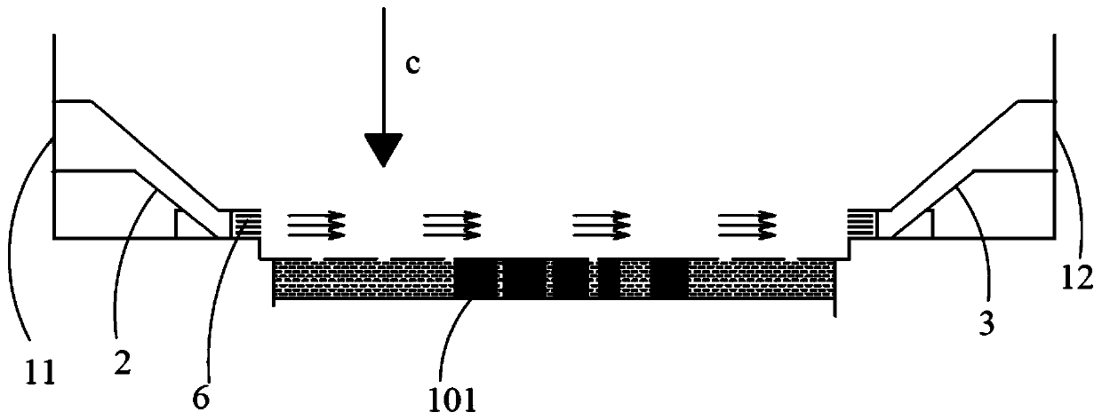 Convection device and convection method