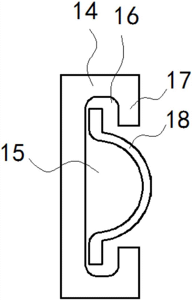 Damping device for small and medium-sized electromechanical equipment