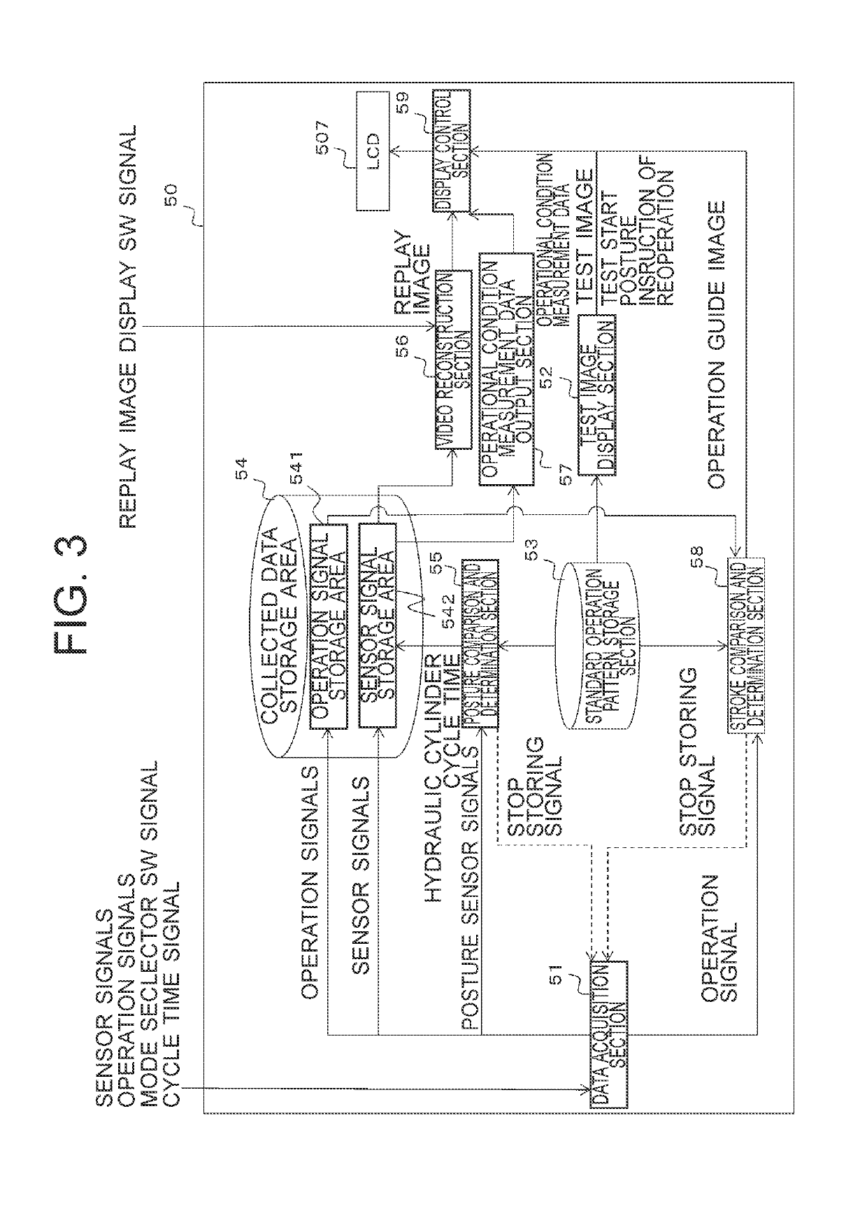 Operation guide device