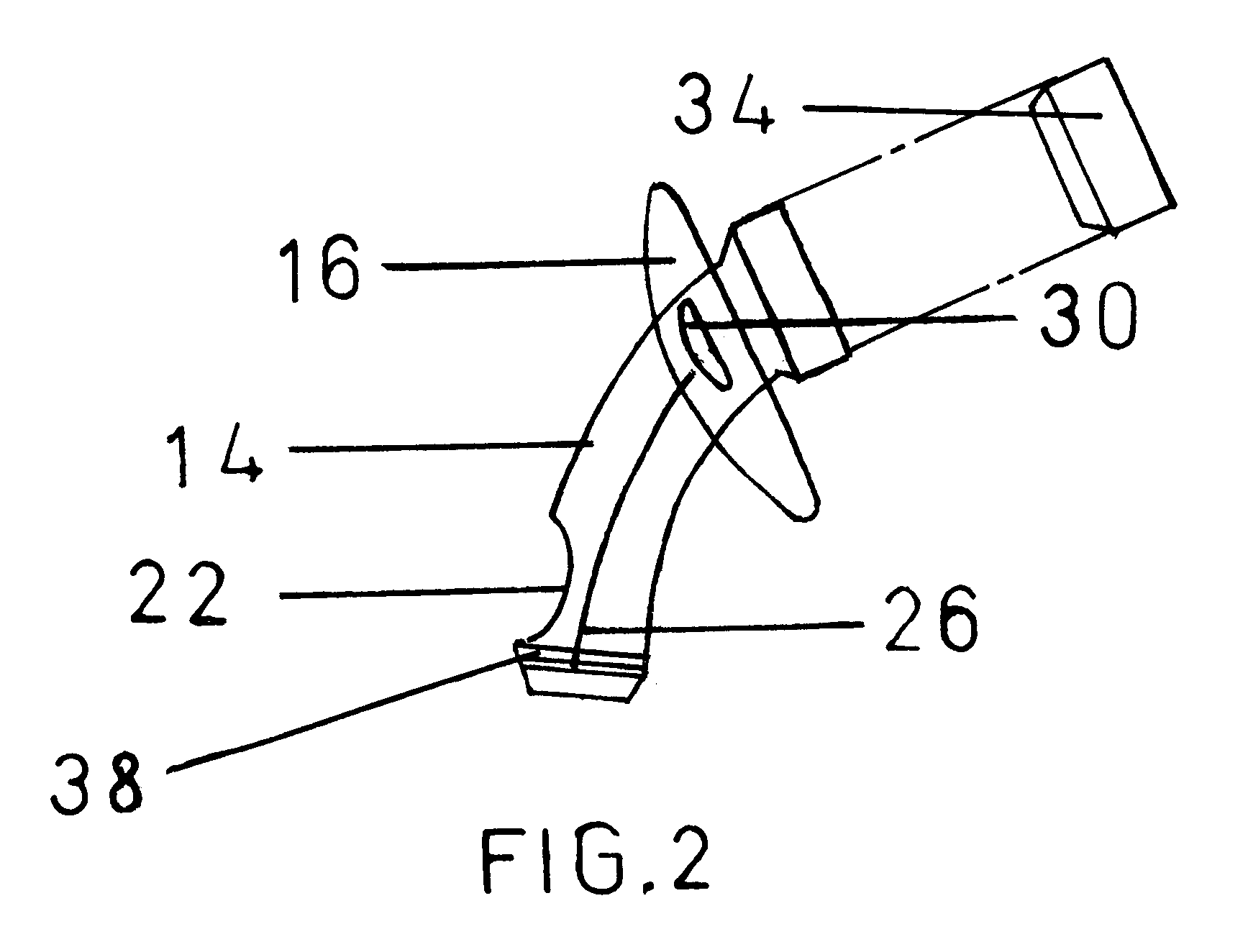 Tracheostomy tube with cuff on inner cannula