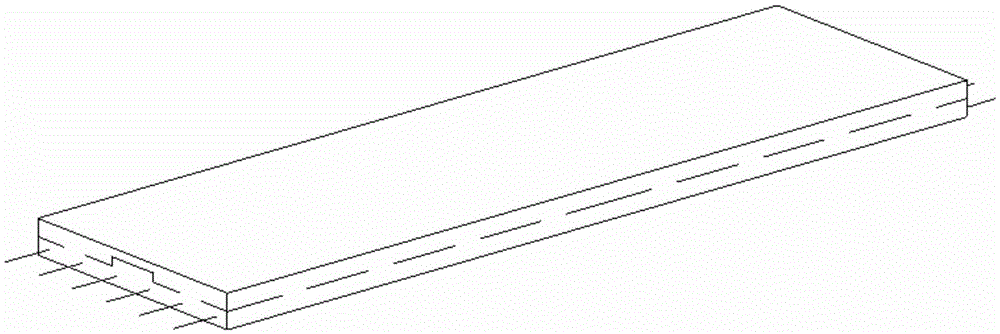 Steel fiber regeneration brick granule concrete single-rib baseboard composite floor slab and manufacturing method thereof