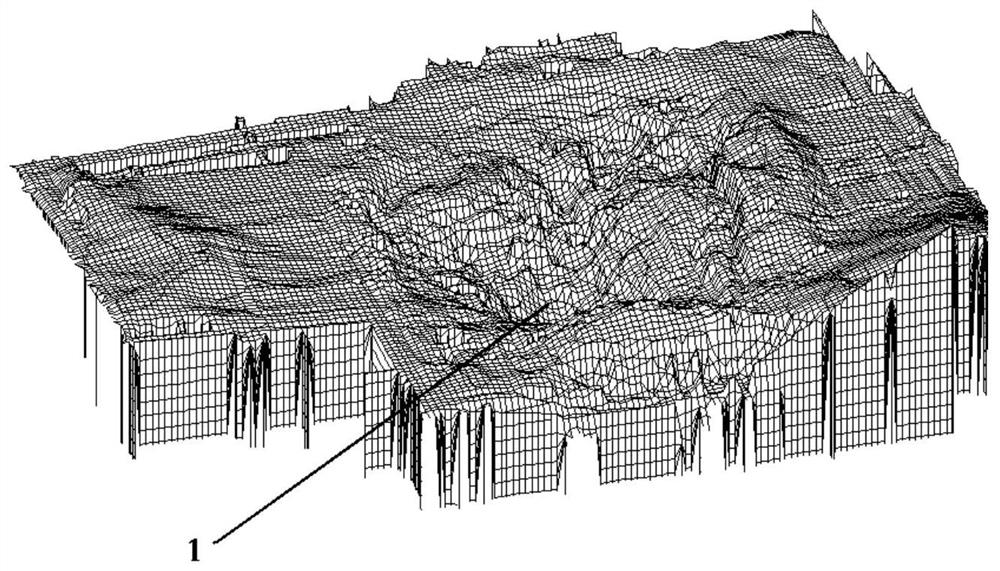 Method for preventing and controlling water inrush in mined-out collapse area through sill-pillar-free caving method