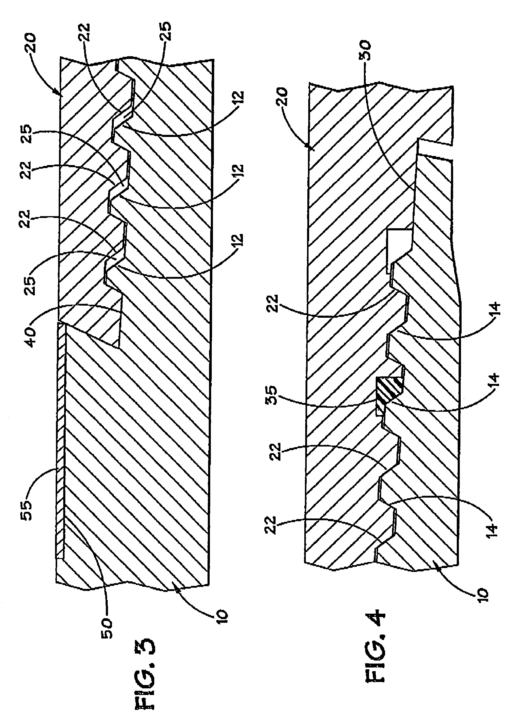 Hybrid threaded connection for expandable tubulars