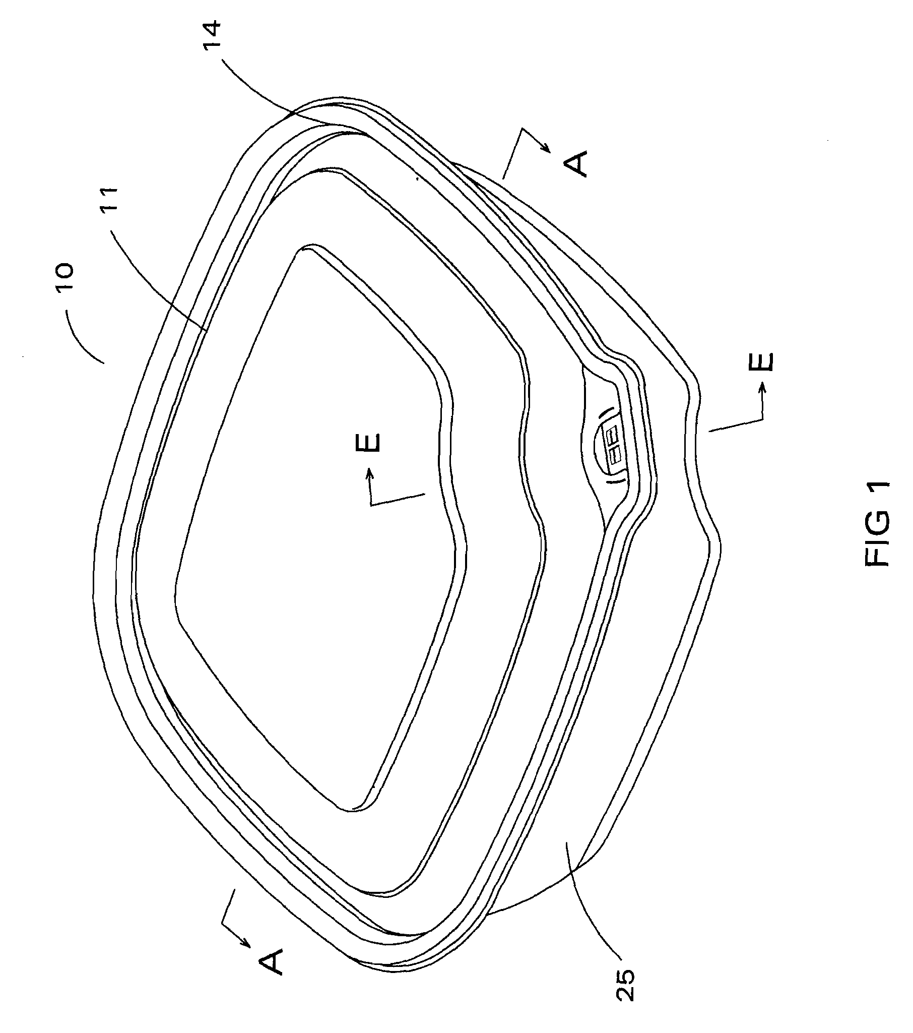 Food container having improved tamper evident features