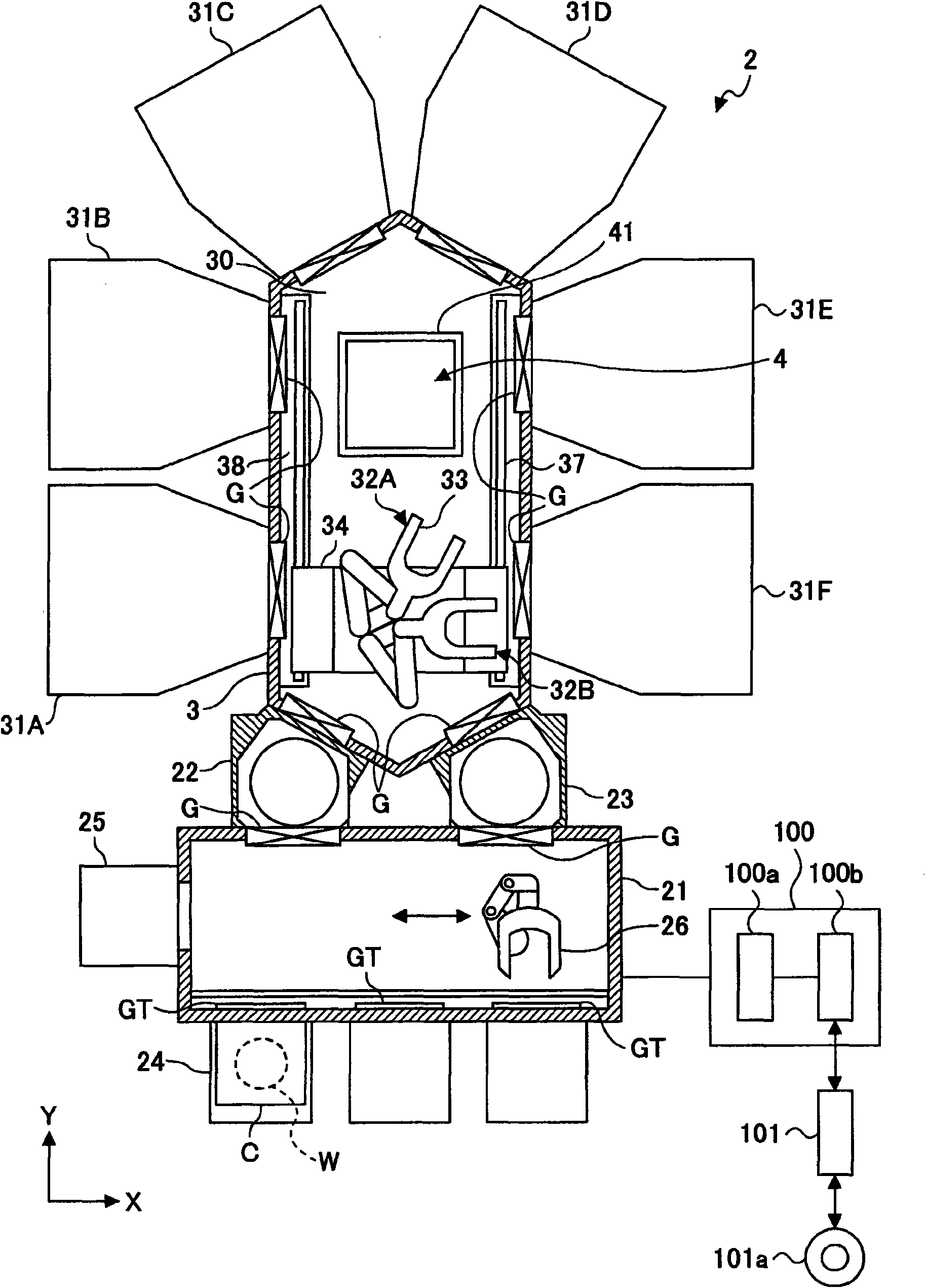 Vacuum processing device, vacuum processing method, and computer-readable storage medium