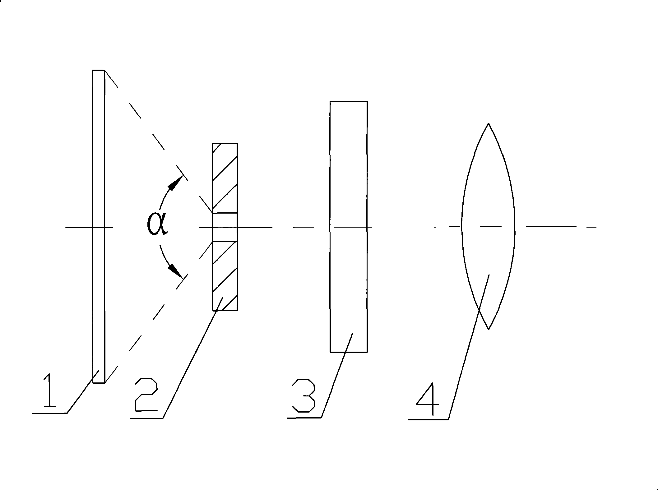 Device for measuring laser energy of laser radar ceilometer