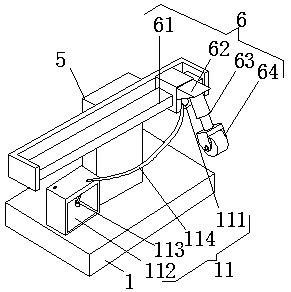 Coating equipment for automobile door handle