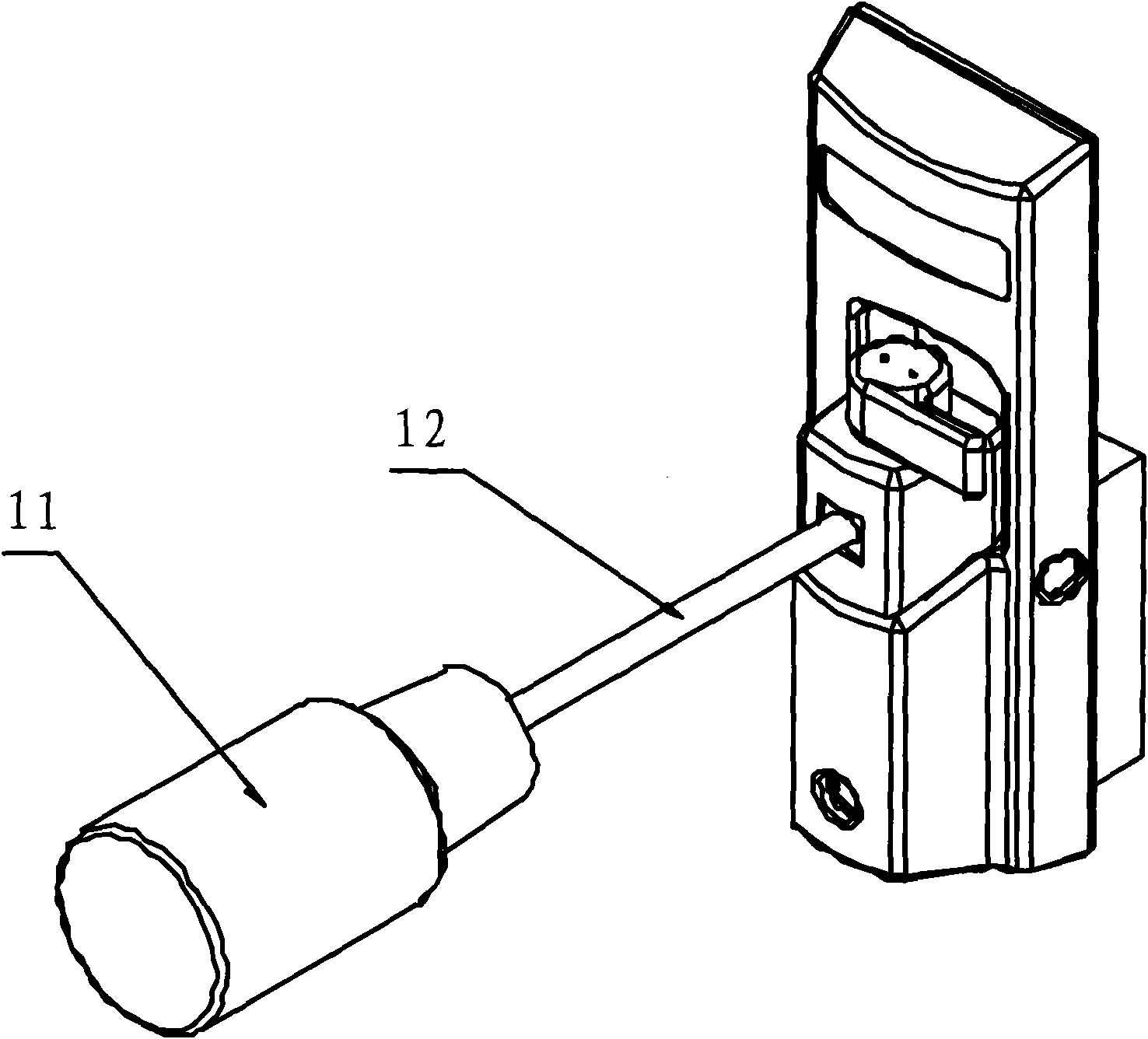 Injection device of anesthetic vaporizer