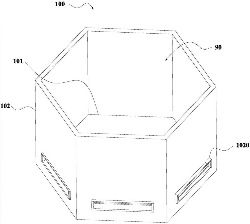 Bee breeding device and bee breeding system