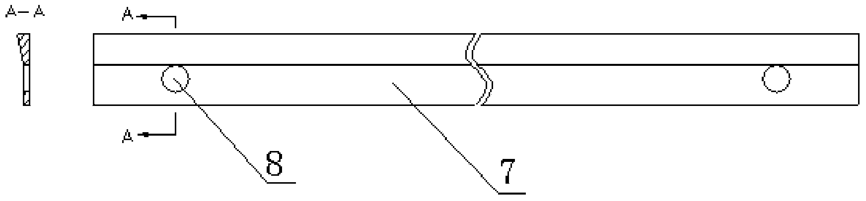 Ventilation guide plate for computer room